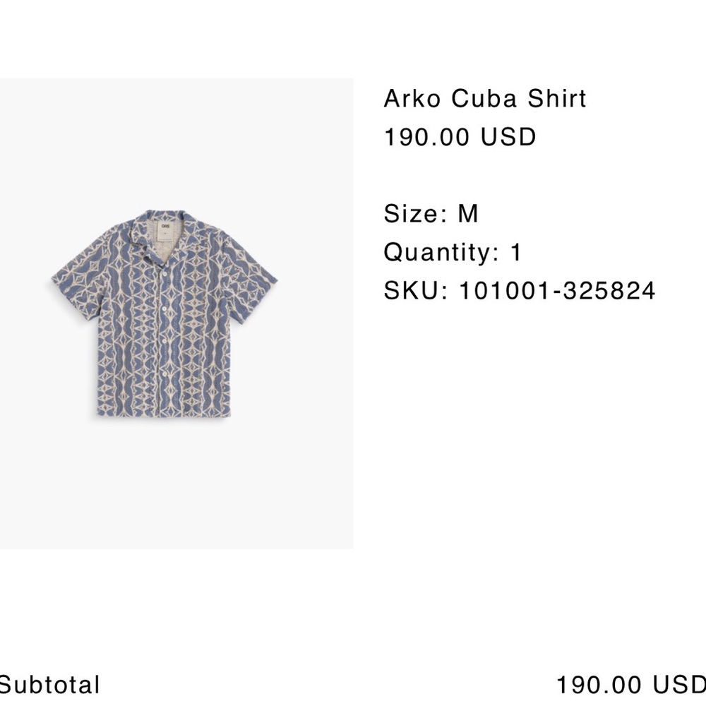 OAS Akro Cuba Shirt - medium - Picture 5 of 7